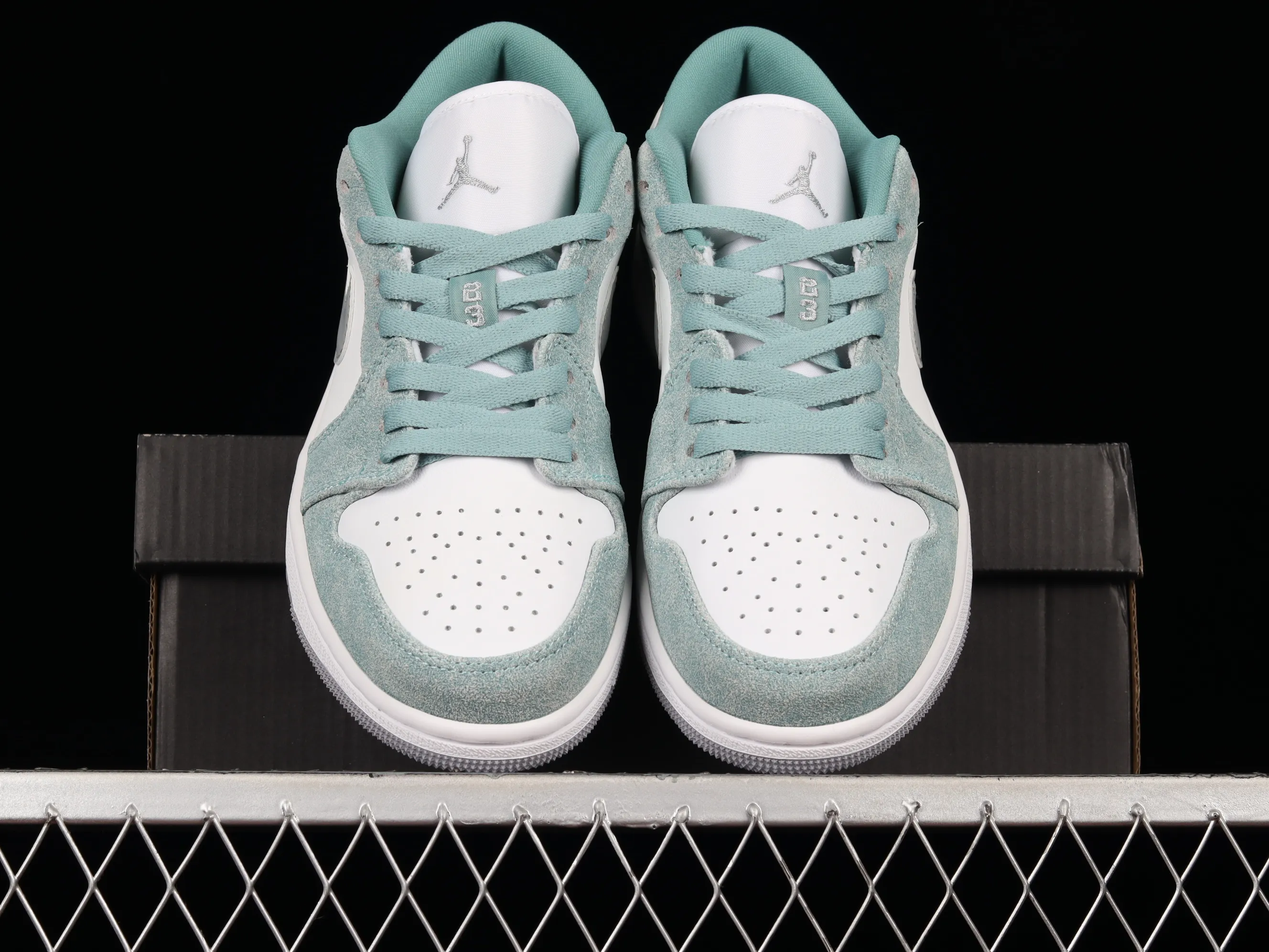 All categories Air Jordan Jordan series basketball shoes Air Jordan 1 Low Z version Air Jordan 1 Low "New Emerald" AJ1 Joe 1 Emerald Blue Retro basketball shoes DN3705-301